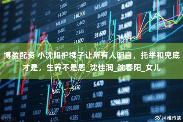 博盈配资 小沈阳护犊子让所有人明白，托举和兜底才是，生养不是恩_沈佳润_沈春阳_女儿